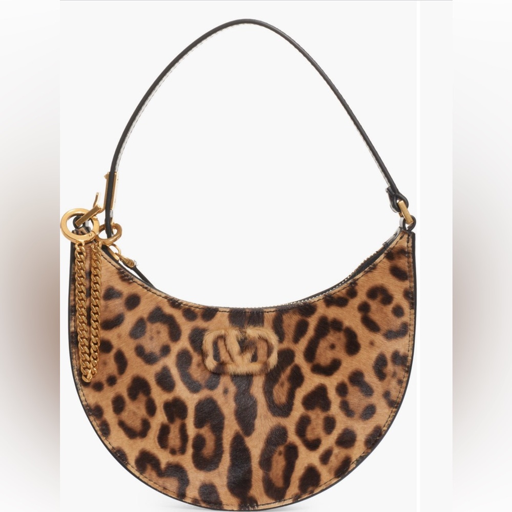 Valentino VLOGO genuine calf hair Leopard Print -looking to trade Open to offers - Picture 4 of 15